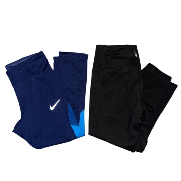 Nike Dri-Fit and Free People Movement Three Quarter Leggings Women’s Size Medium - Picture 1 of 16